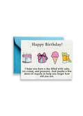 Birthday Bloom & Cheers Wildflower Seed Paper Card