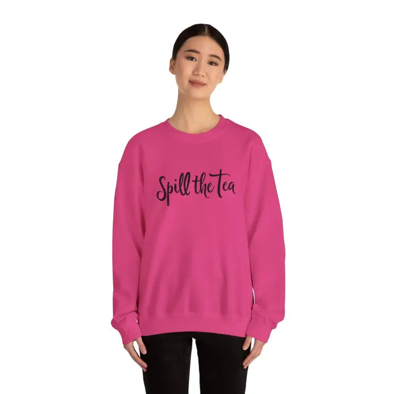Ocean State Styles Sweatshirt Spill The Tea Graphic