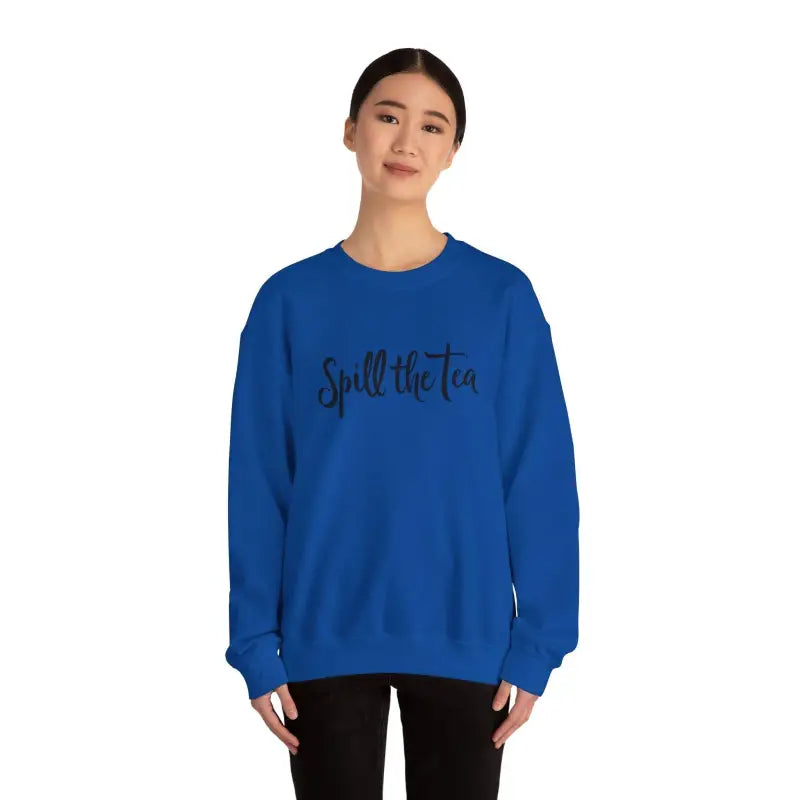 Ocean State Styles Sweatshirt Spill The Tea Graphic