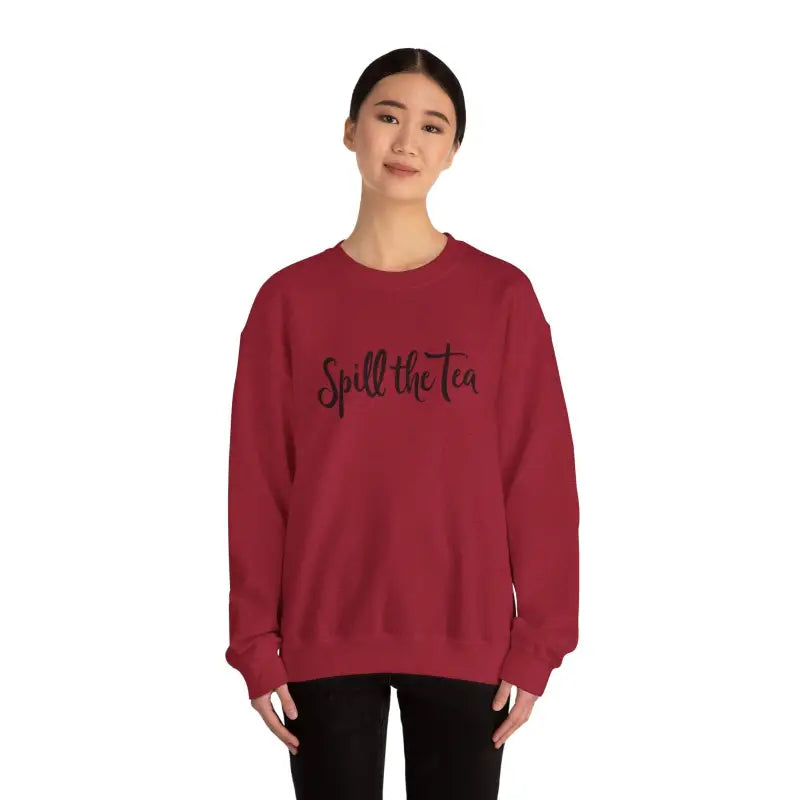 Ocean State Styles Sweatshirt Spill The Tea Graphic