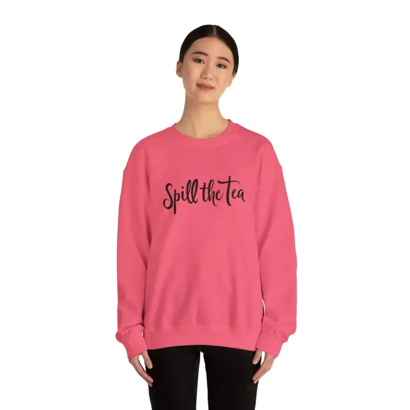 Ocean State Styles Sweatshirt Spill The Tea Graphic
