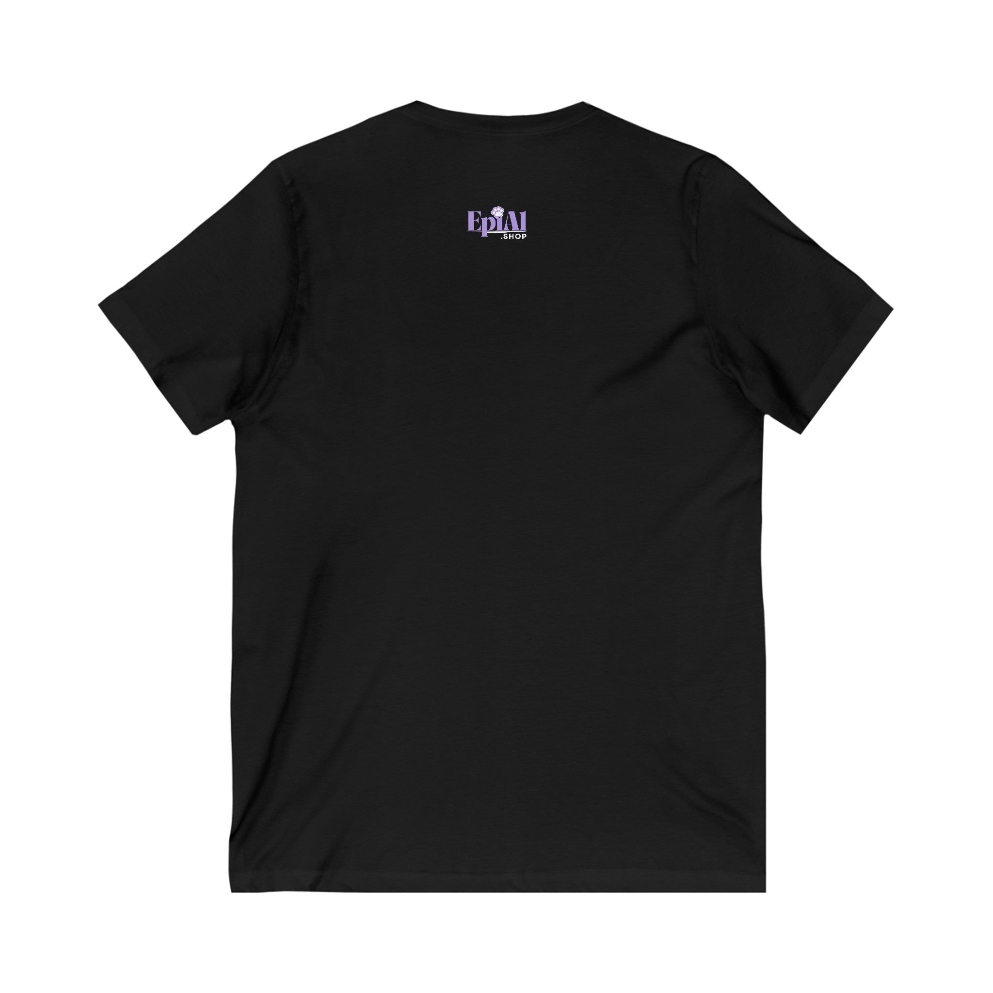 The Napping House Unisex V-Neck Tee – Cozy Cat, Dog & Granny Sleeping Shirt
