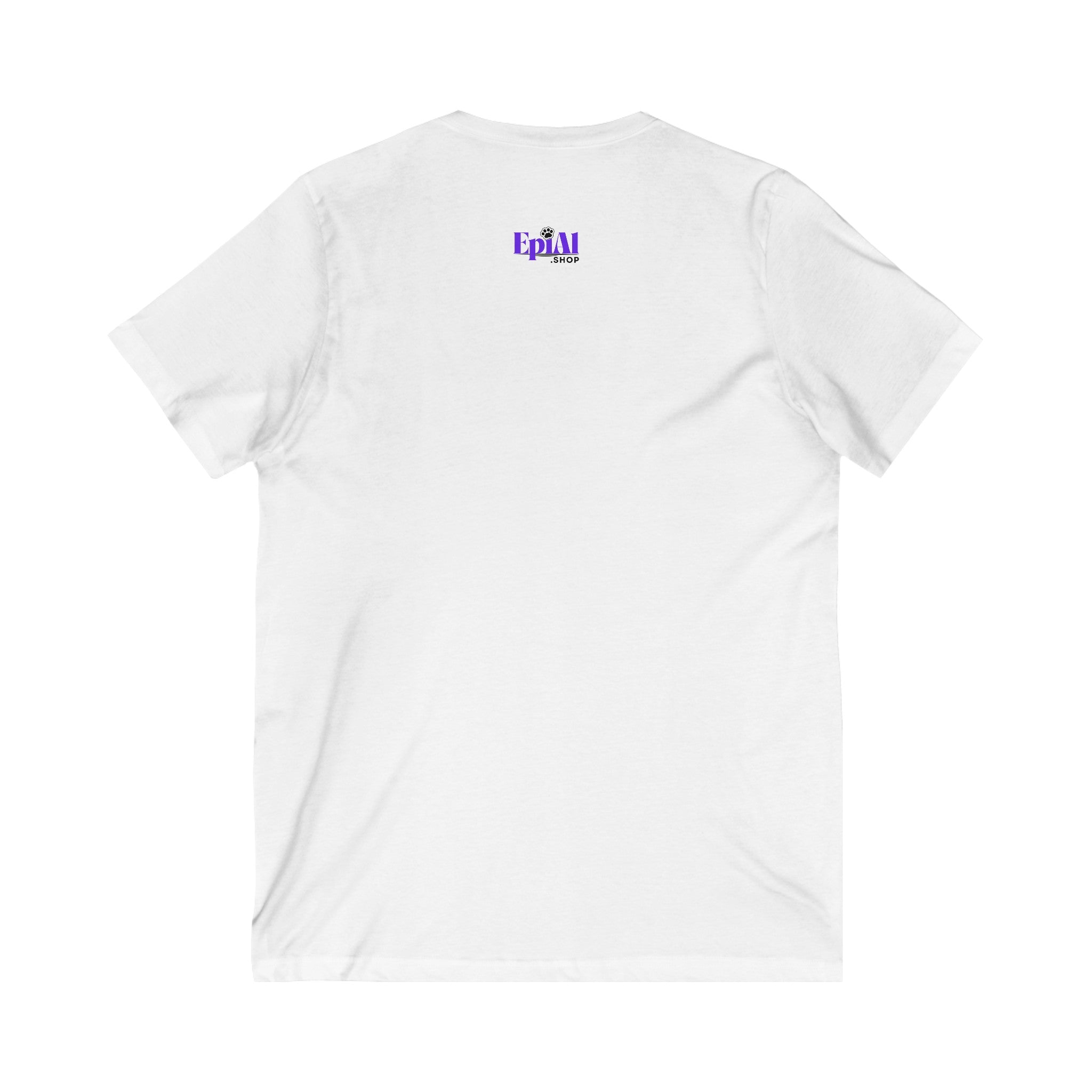The Napping House Unisex V-Neck Tee – Cozy Cat, Dog & Granny Sleeping Shirt