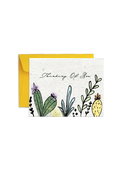 Thinking of you Desert Theme Wildflower Seed Paper Card