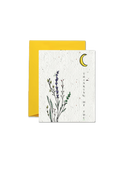 Thinking Of You (Moon) Wildflower Seed Paper Card
