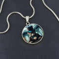 Top Hat Cat Necklace