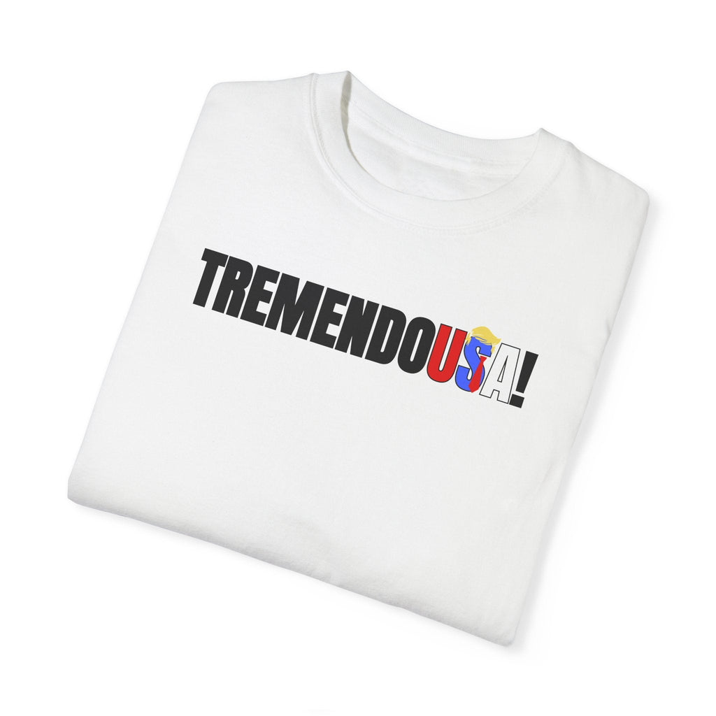 TremendoUSA Unisex Garment-Dyed T-Shirt - Casual Comfort for Everyday Wear