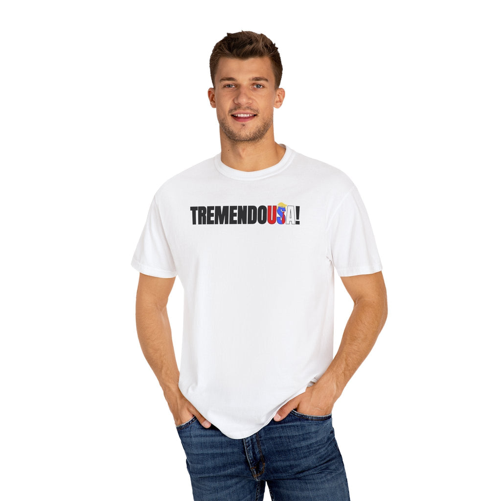 TremendoUSA Unisex Garment-Dyed T-Shirt - Casual Comfort for Everyday Wear