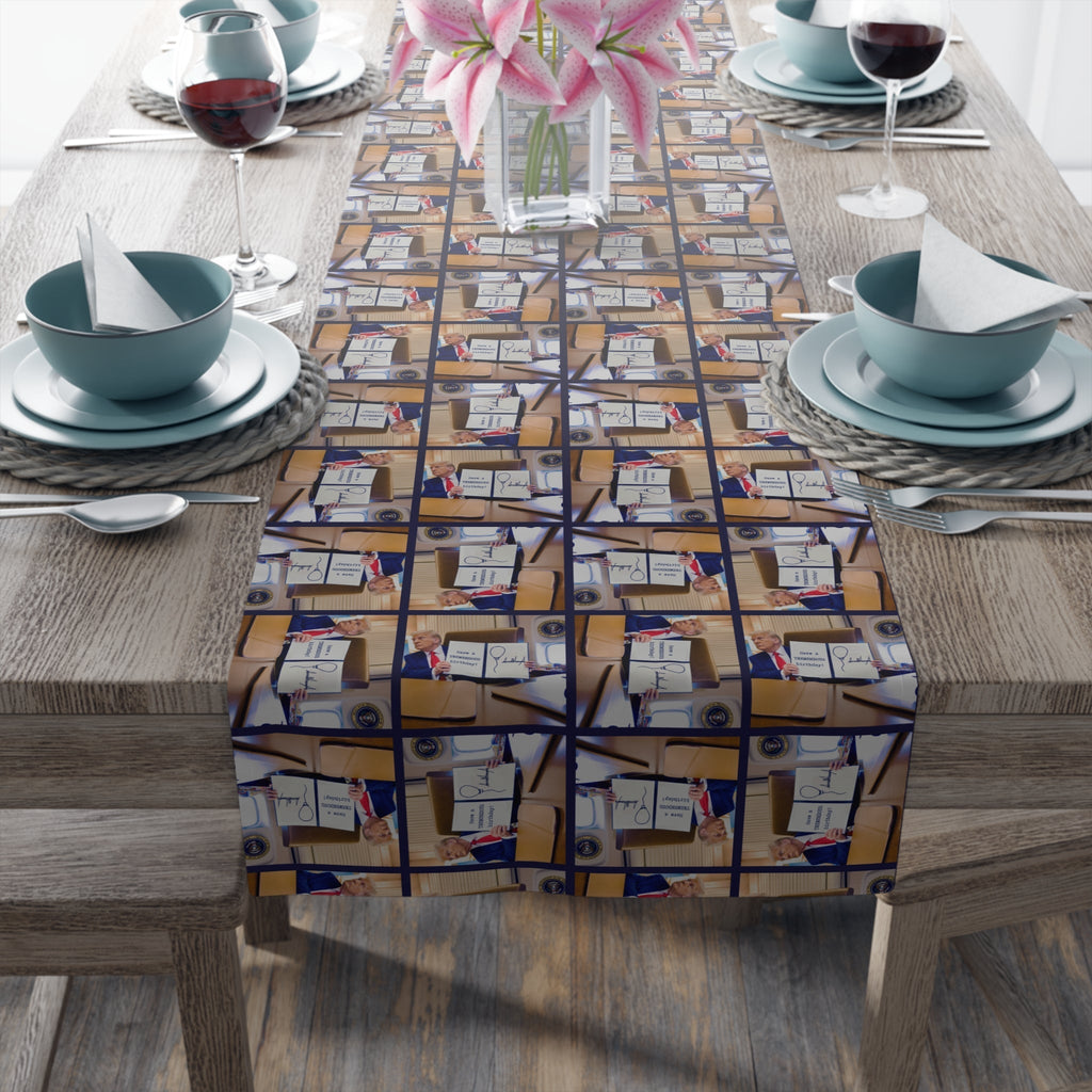Happy Birthday Table Runner