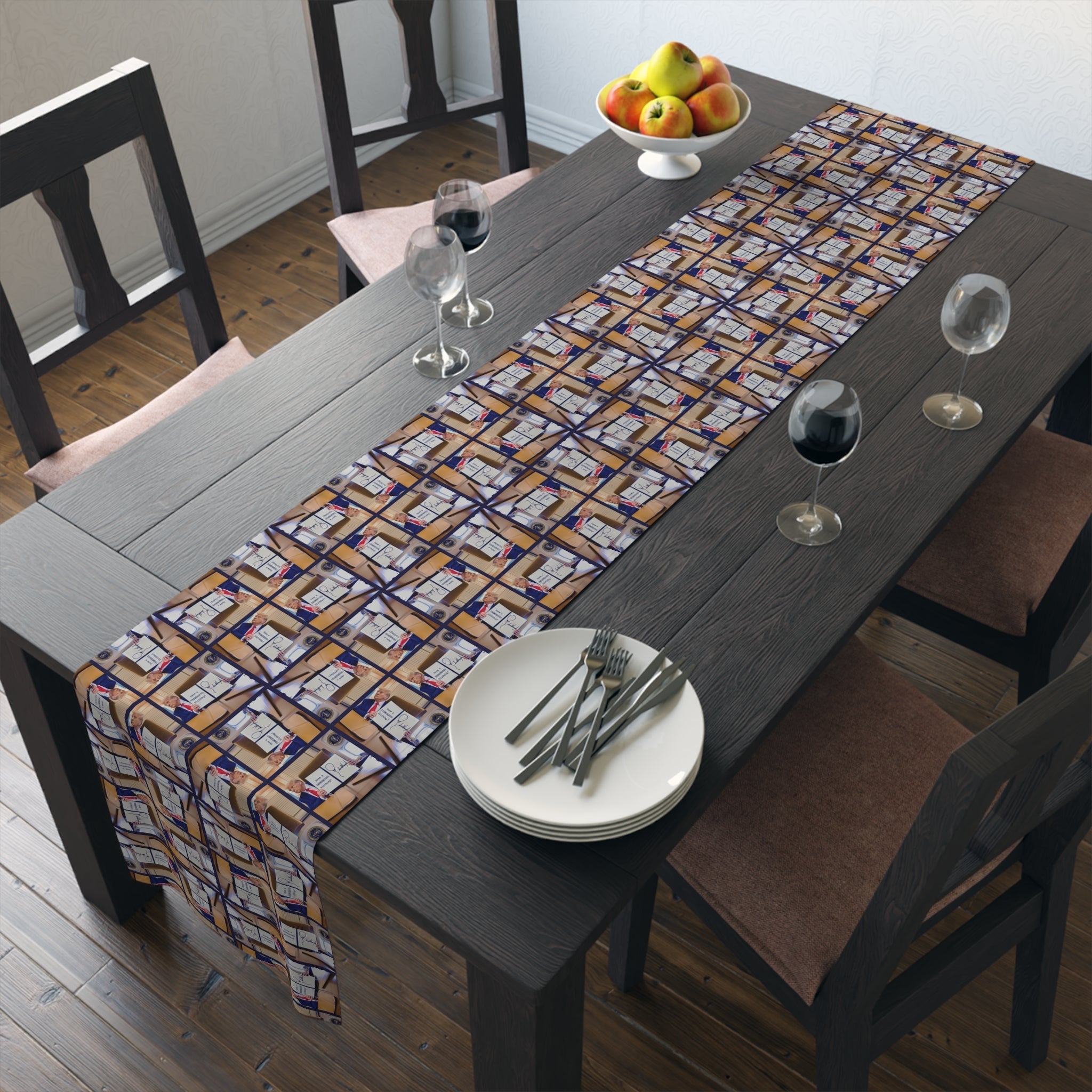 Happy Birthday Table Runner