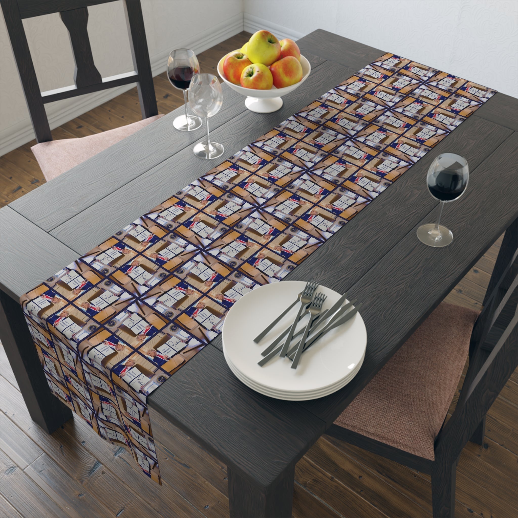 Happy Birthday Table Runner