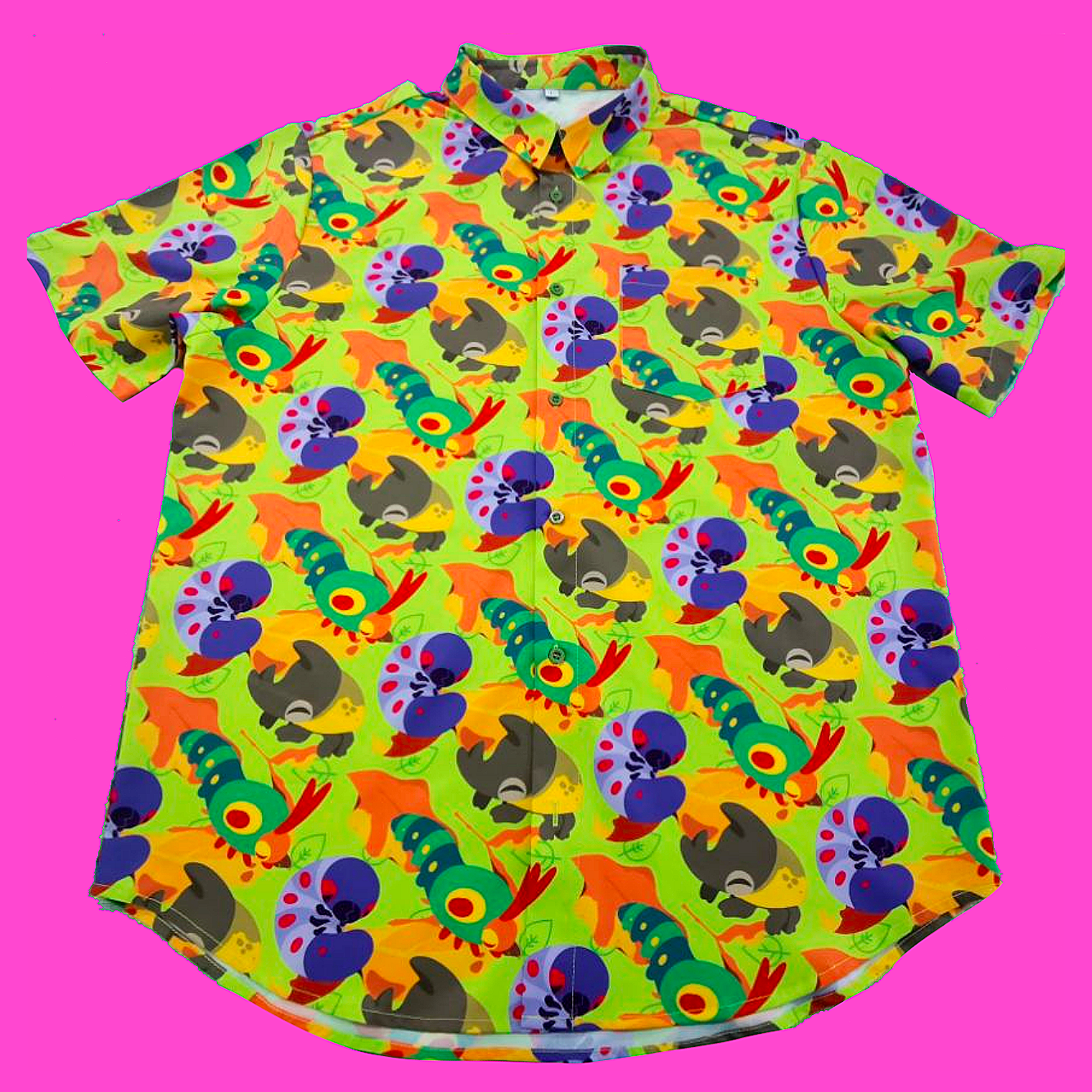 Bug Friends Button-up Shirt