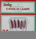 Solid Assortment: 3.5 Volt Bulb - Red