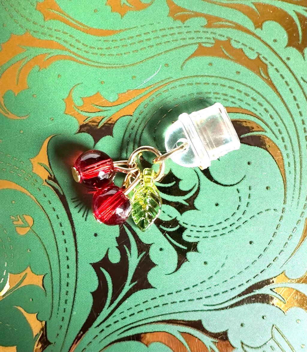 Twin Cherries Device Charm