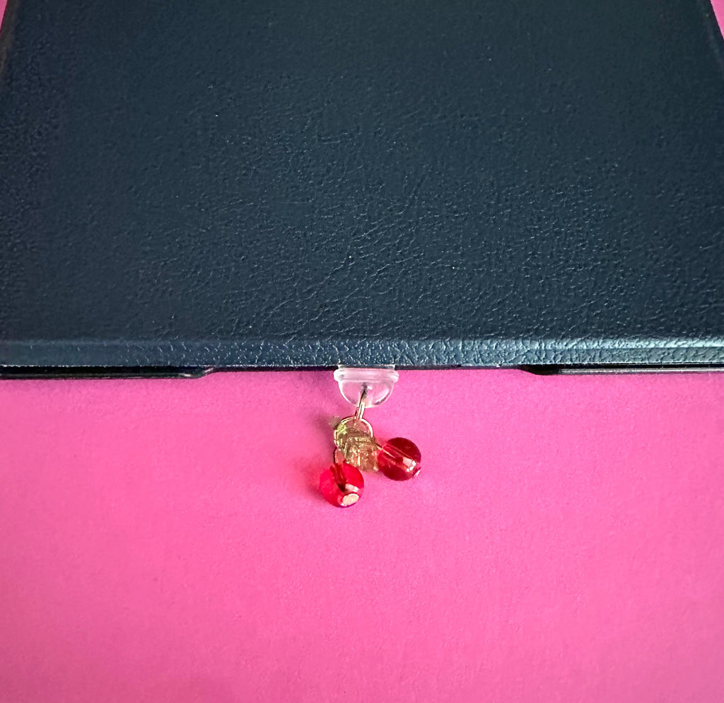 Twin Cherries Device Charm