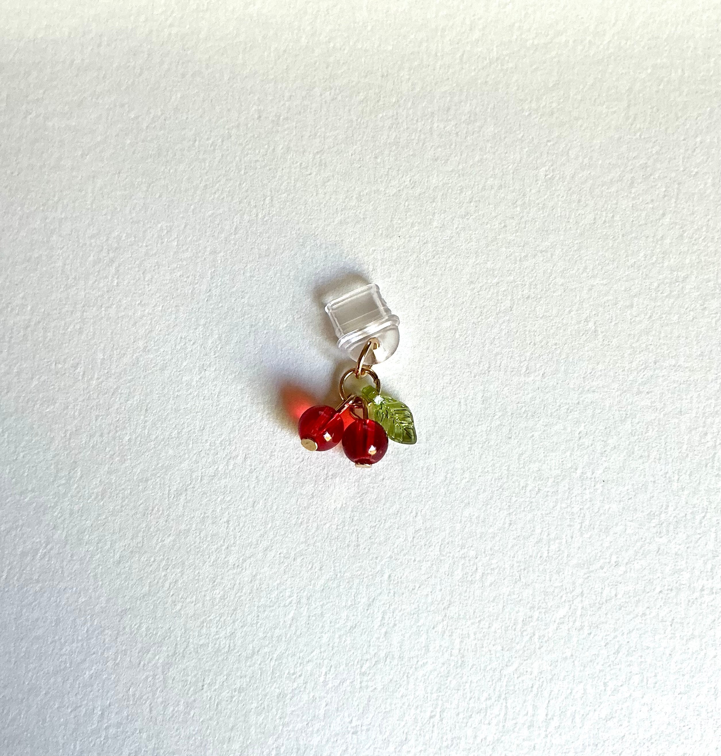 Twin Cherries Device Charm