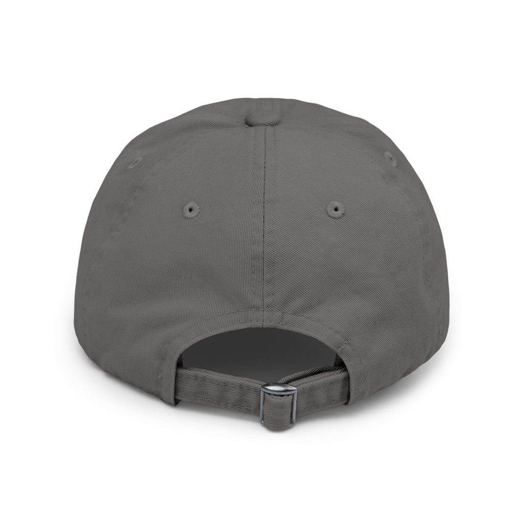 Unisex Distressed Cap - 'Graceful as a Cat' Fun Cat Lover Hat