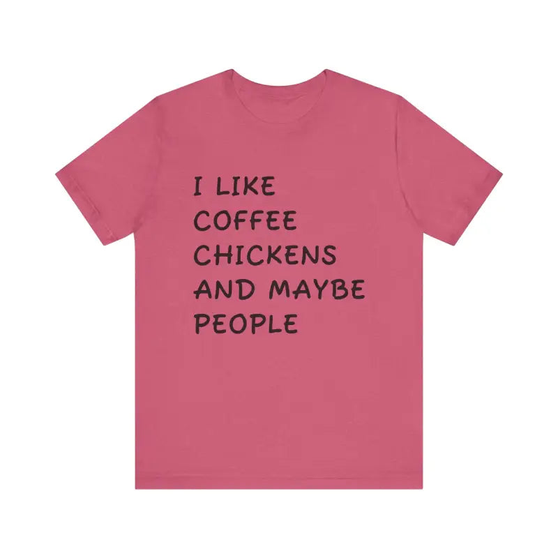 Ocean State Styles T Shirt Funny Coffee Chickens Unisex