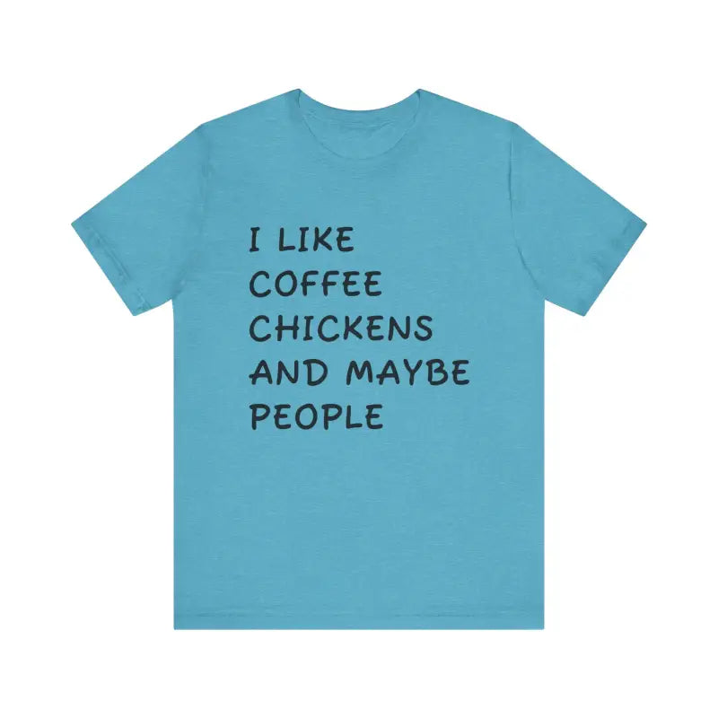 Ocean State Styles T Shirt Funny Coffee Chickens Unisex