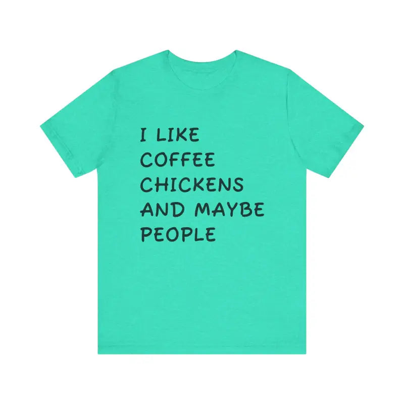 Ocean State Styles T Shirt Funny Coffee Chickens Unisex