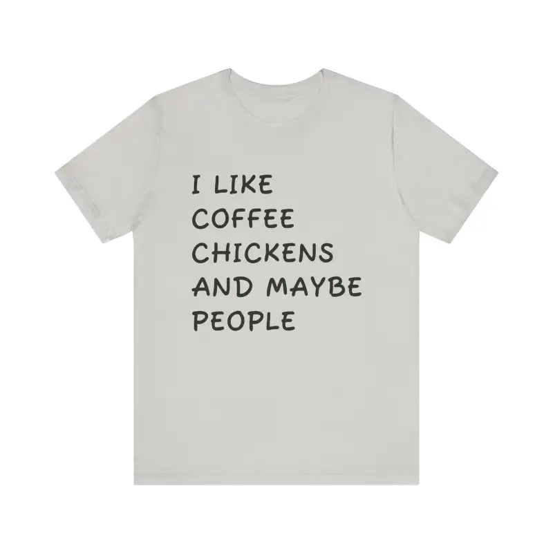 Ocean State Styles T Shirt Funny Coffee Chickens Unisex