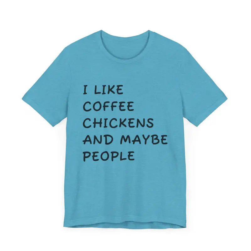 Ocean State Styles T Shirt Funny Coffee Chickens Unisex