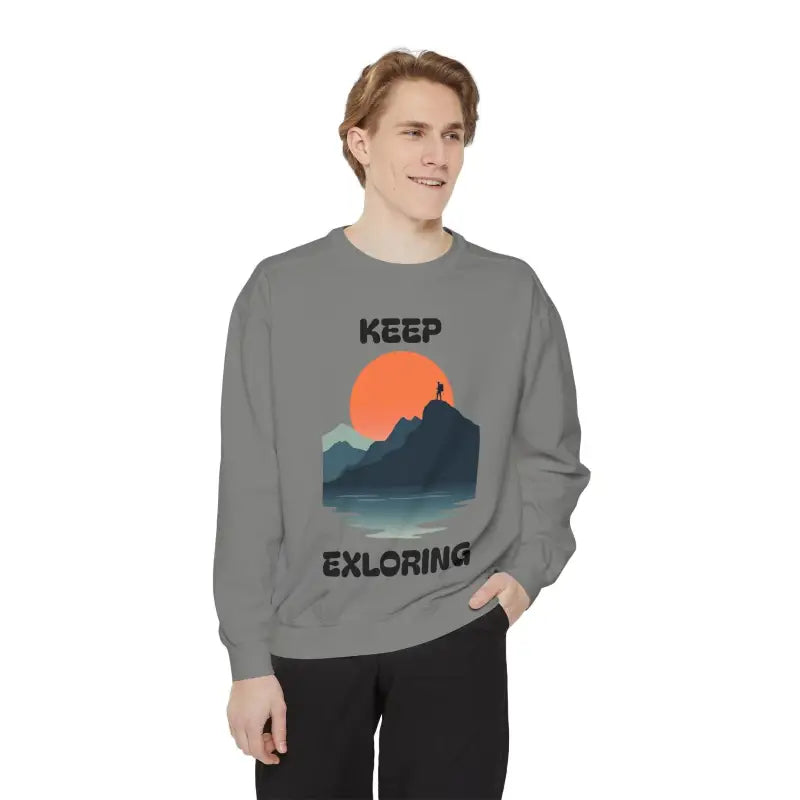 Ocean State Styles TrailForge Sweatshirt Mountain Graphic