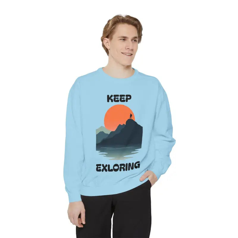 Ocean State Styles TrailForge Sweatshirt Mountain Graphic