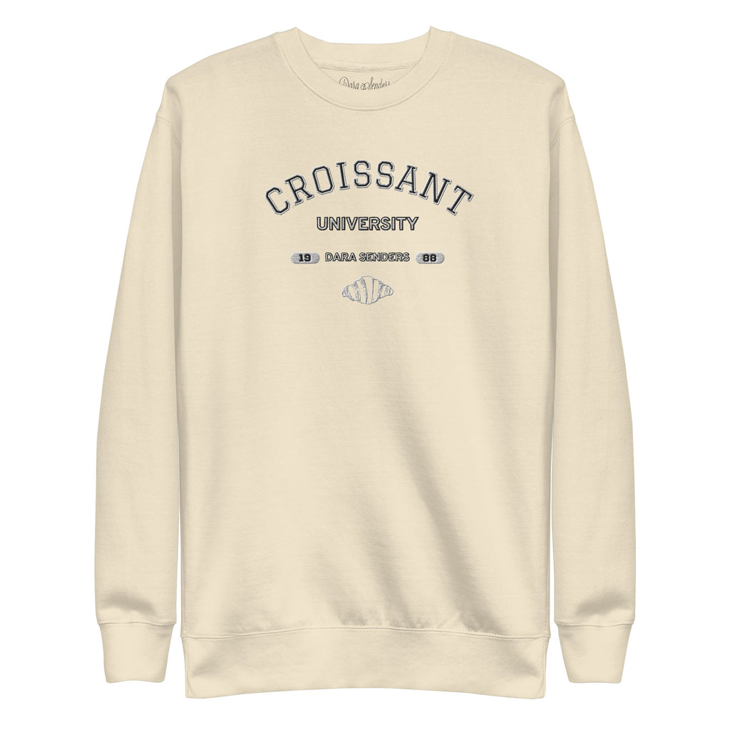 CROISSANT UNIVERSITY SWEATSHIRT