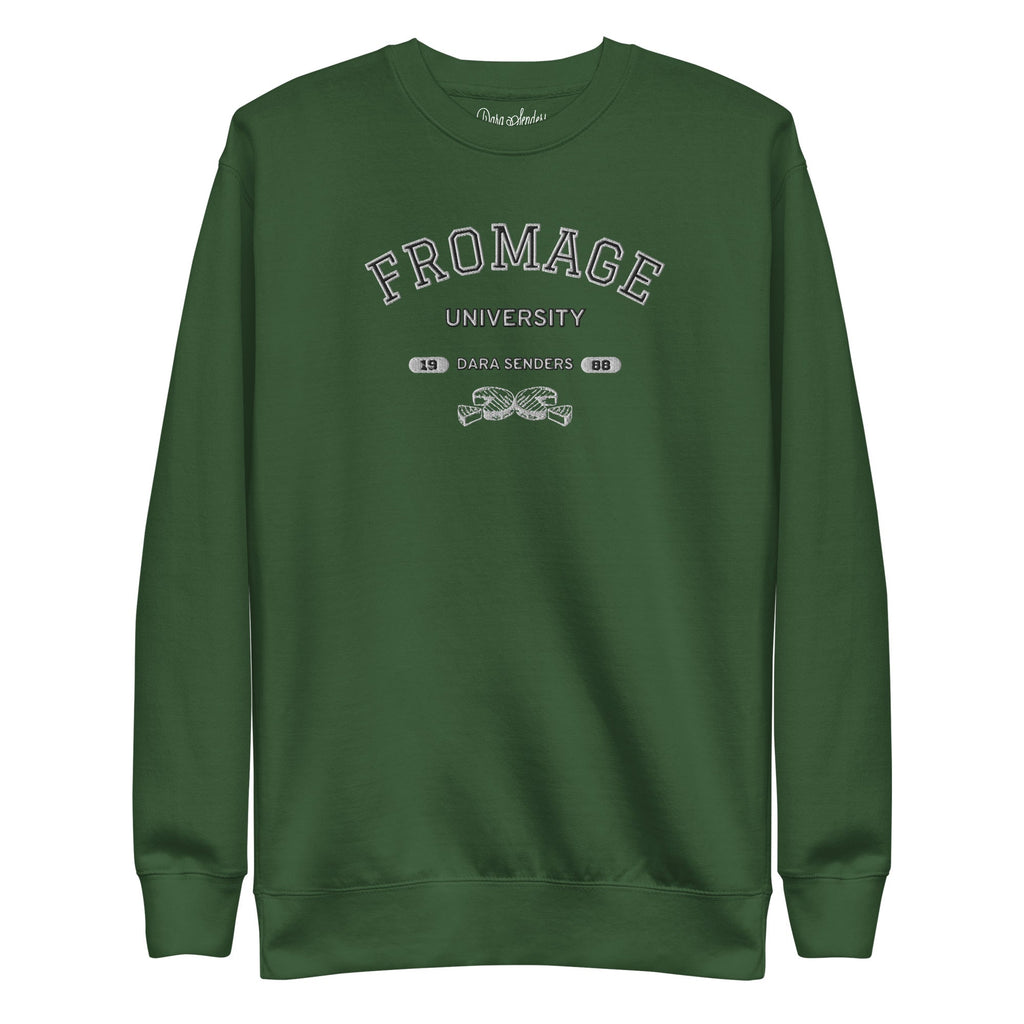FROMAGE UNIVERSITY SWEATSHIRT