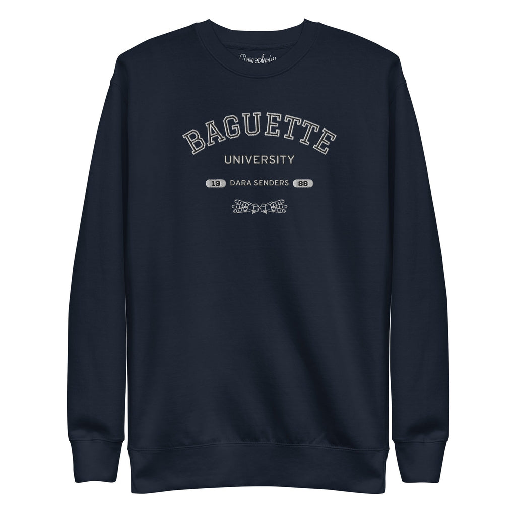 BAGUETTE UNIVERSITY SWEATSHIRT