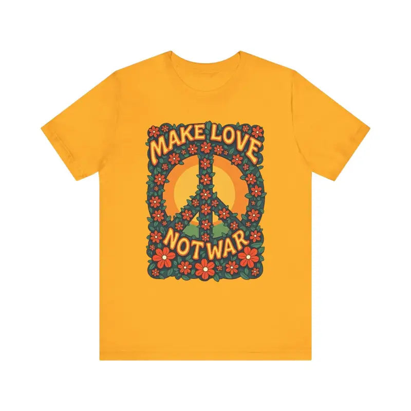 Ocean State Styles T Shirt Peace Symbol Graphic Retro