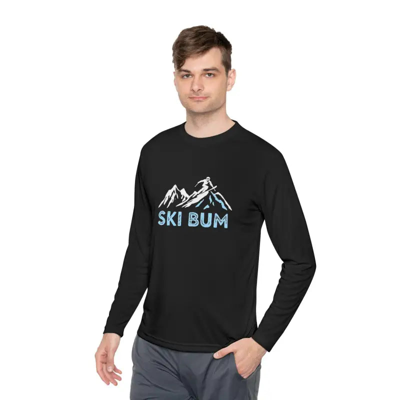 Ocean State Styles Ski Bum Long Sleeve Tee Moisture Wicking