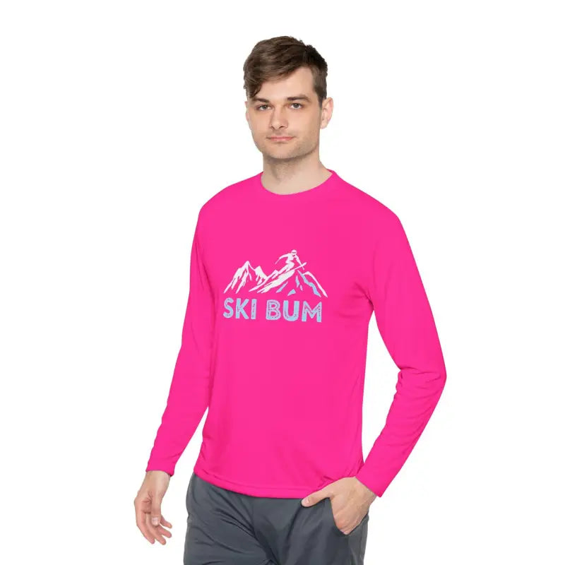 Ocean State Styles Ski Bum Long Sleeve Tee Moisture Wicking