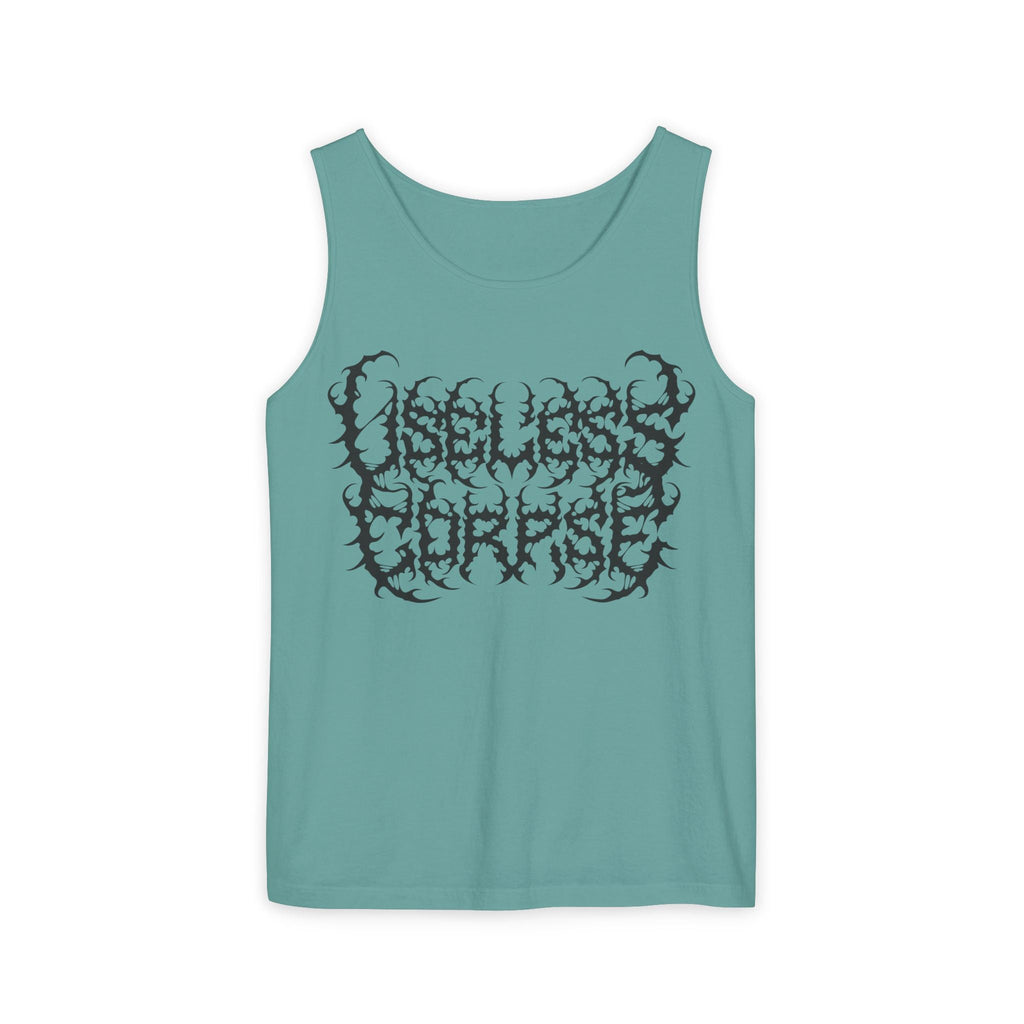 Useless Corpse Metal Font Unisex Tank Top