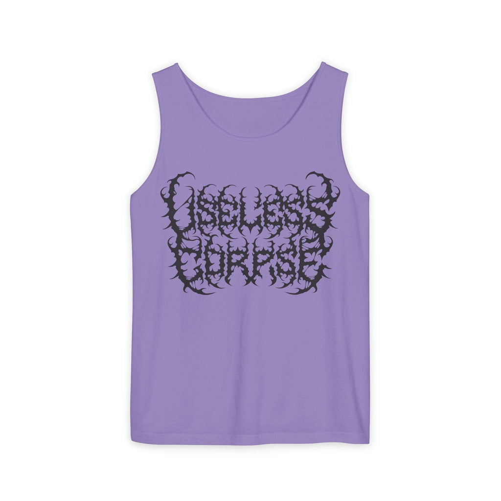Useless Corpse Metal Font Unisex Tank Top