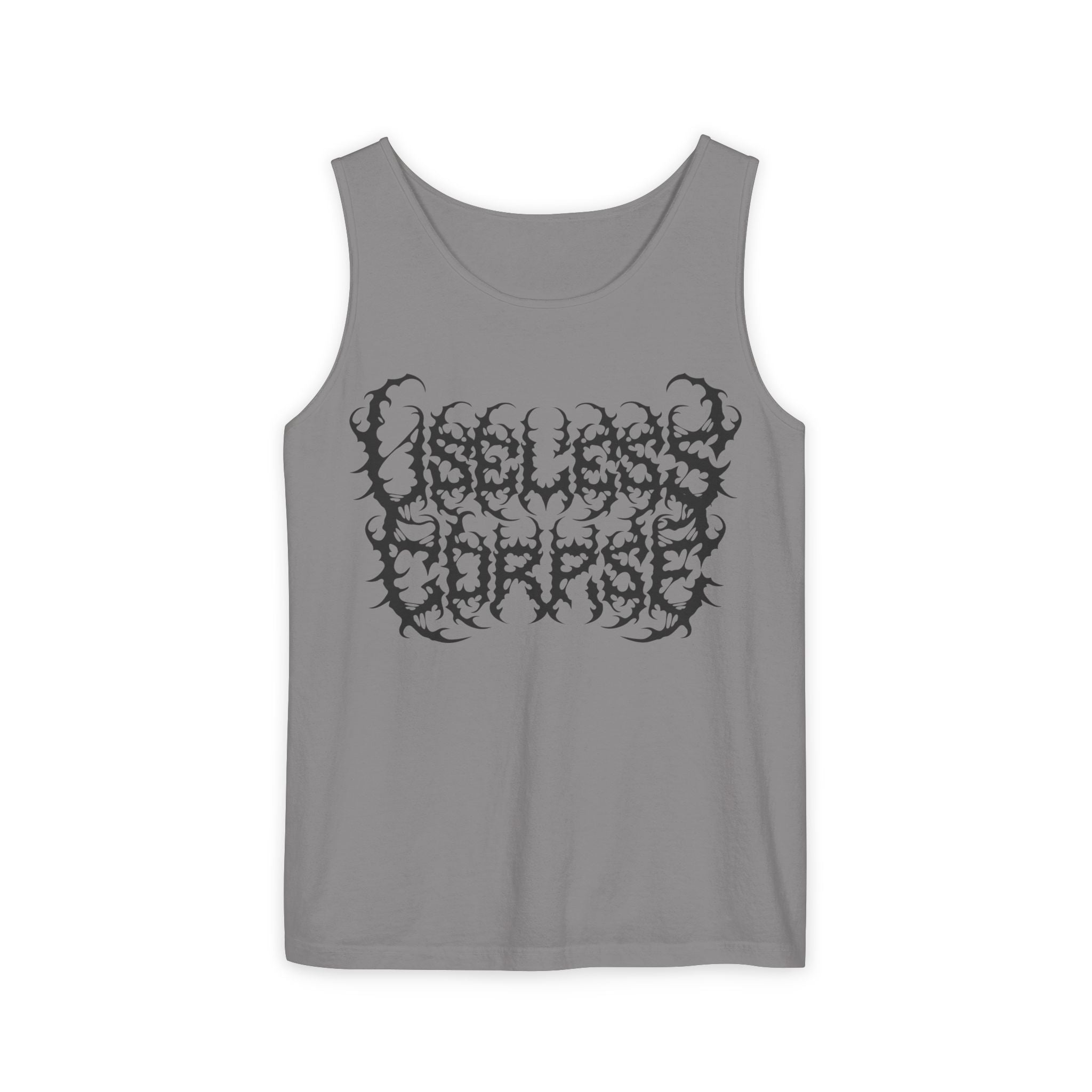 Useless Corpse Metal Font Unisex Tank Top