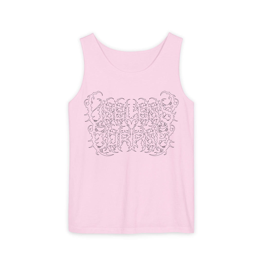 Useless Corpse Metal Font Unisex Tank Top