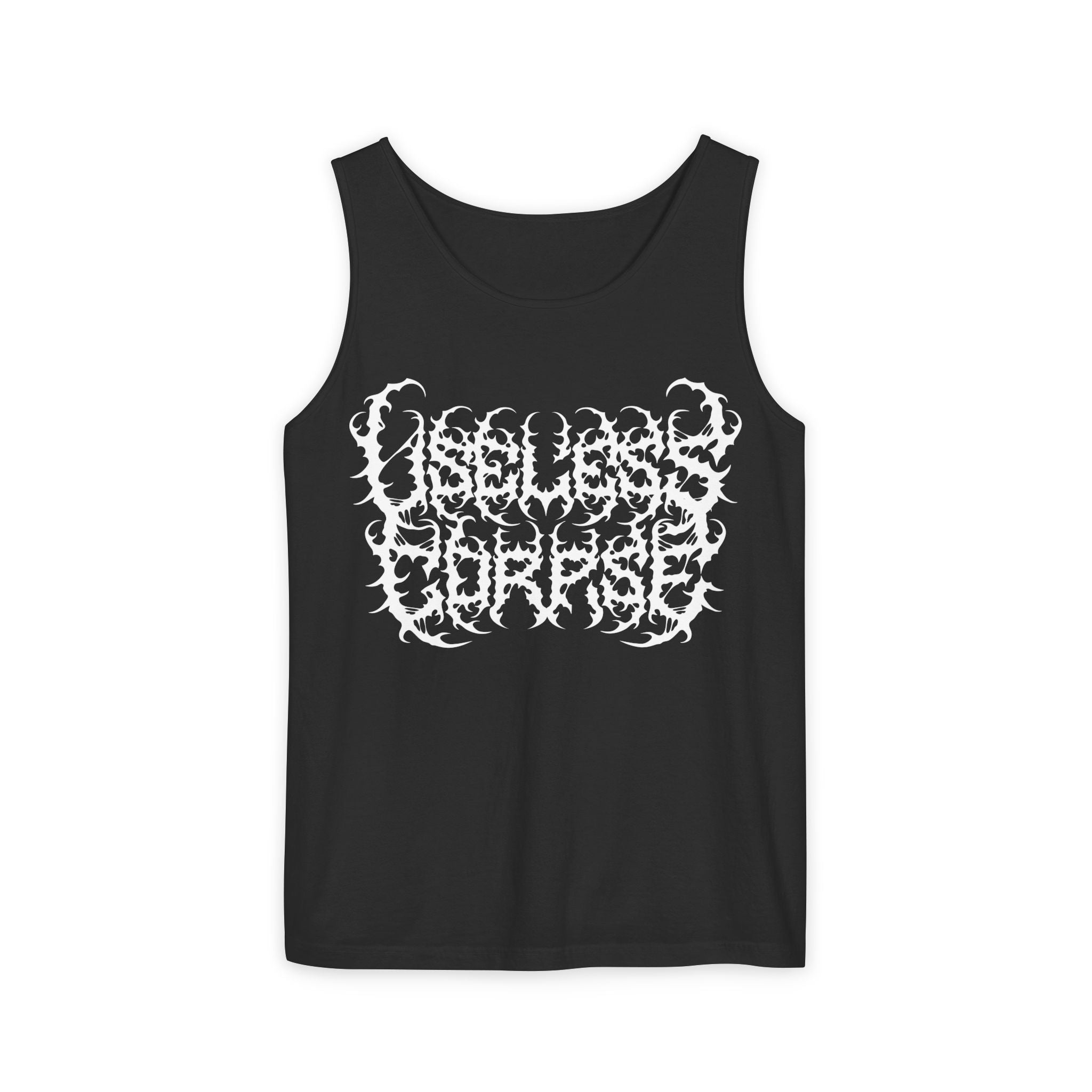 Useless Corpse Metal Font Unisex Tank Top