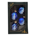Krebs Value Glass Ball 4 pack - Frosty Friend