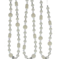 White Bead Garland