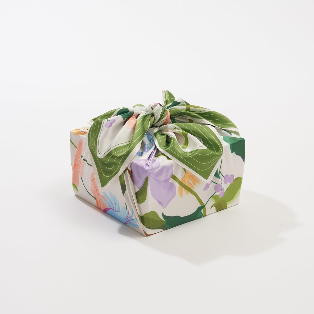 Furoshiki Gift Wrap by Danni Ha | 28", Recycled Polyester