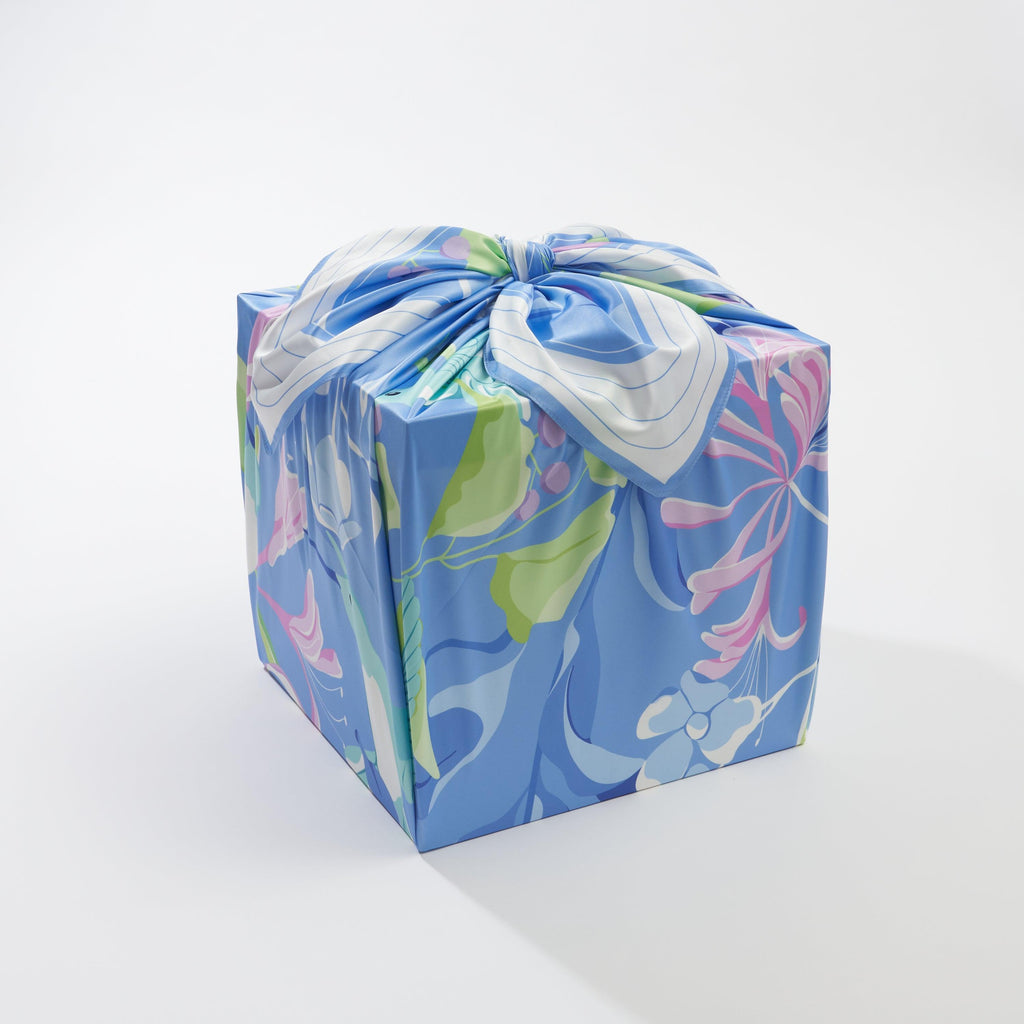 Furoshiki Gift Wrap by Danni Ha | 50", Recycled Polyester