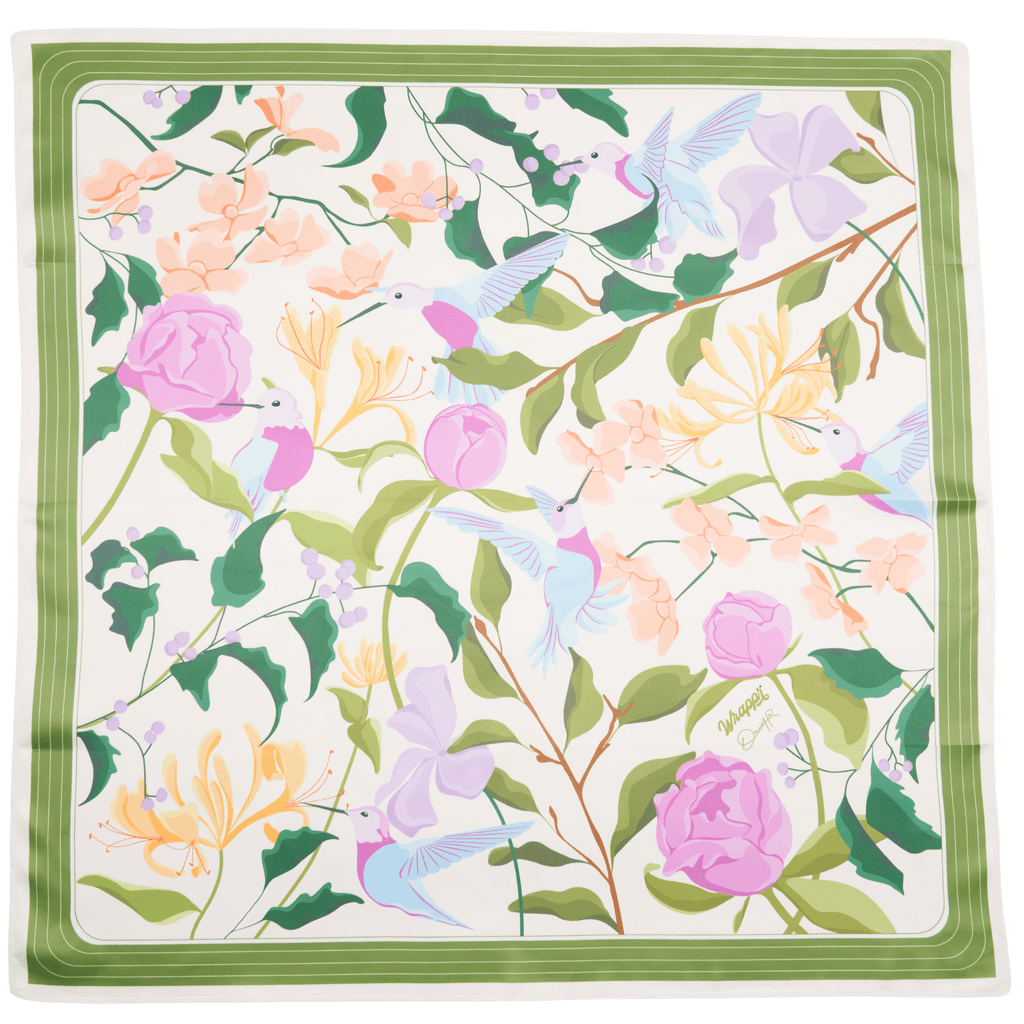 Furoshiki Gift Wrap by Danni Ha | 18", Recycled Polyester