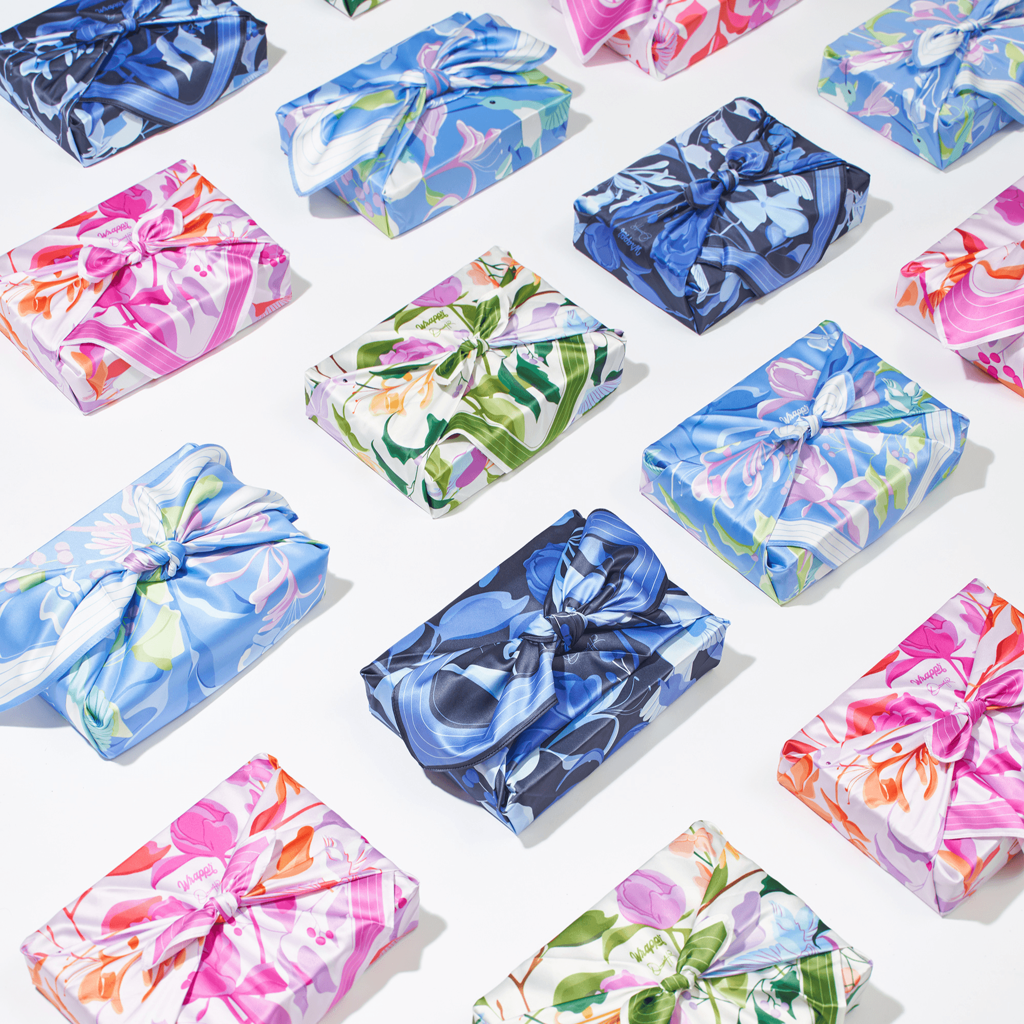 Furoshiki Gift Wrap by Danni Ha | 18", Recycled Polyester