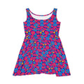 Ocean State Styles Dress Floral Sleeveless Skater Dress