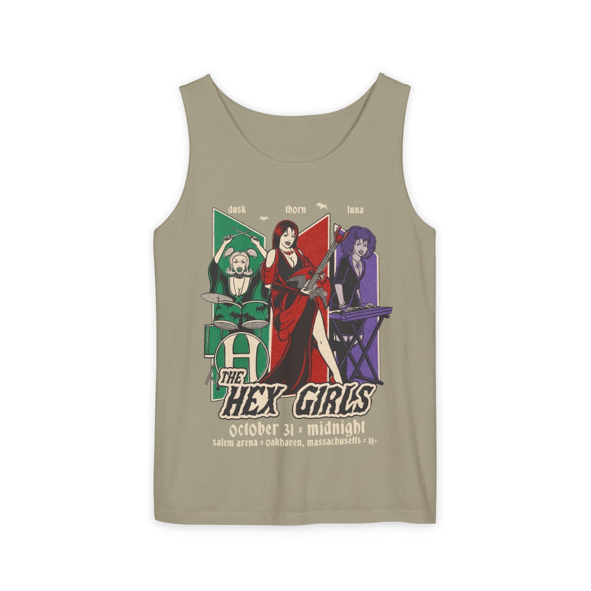 Vintage Hex Girls Unisex Tank Top