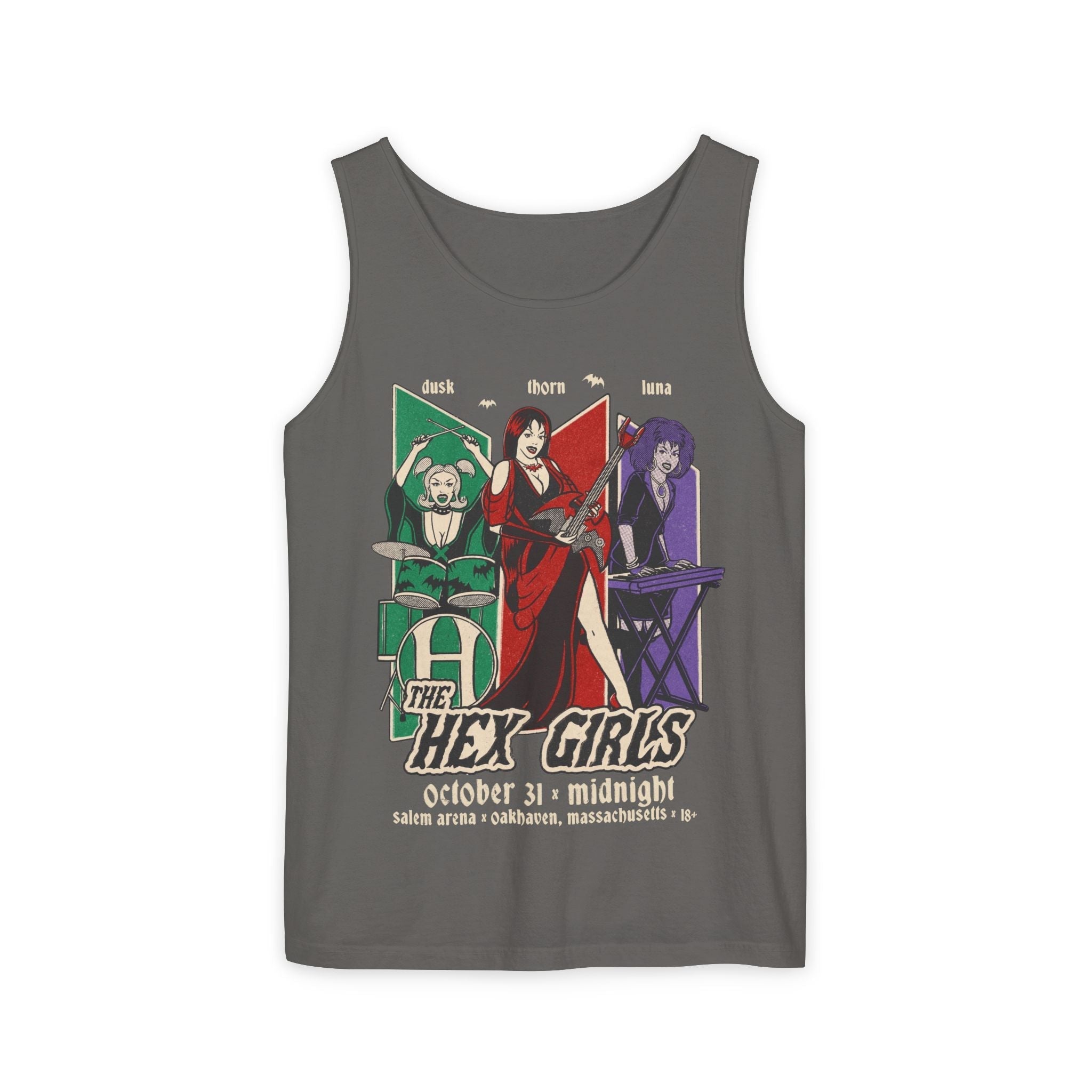 Vintage Hex Girls Unisex Tank Top