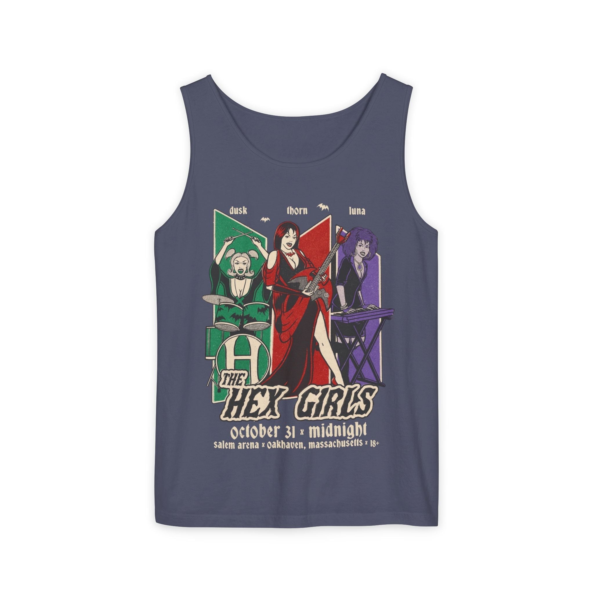 Vintage Hex Girls Unisex Tank Top