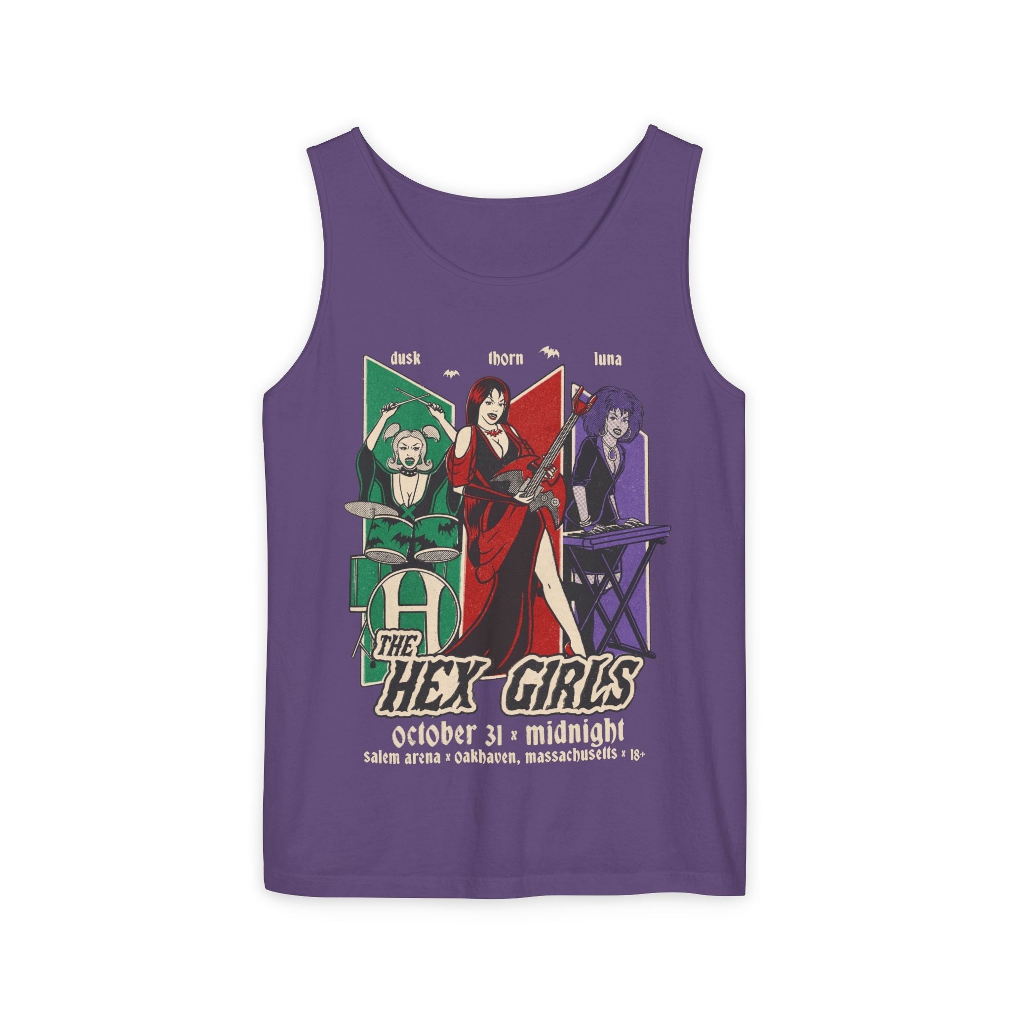 Vintage Hex Girls Unisex Tank Top